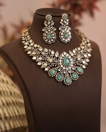 Moissanite Neck Set 110860