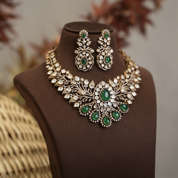 Moissanite Neck Set 110860