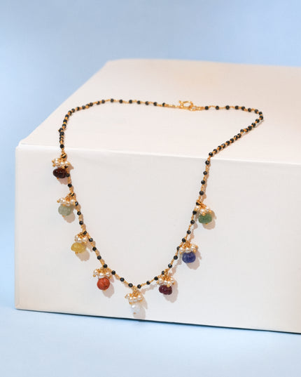 92.5 Silver Black Beads 113713