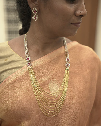 GOLD REPLICA CHANDRA HARAM 111088