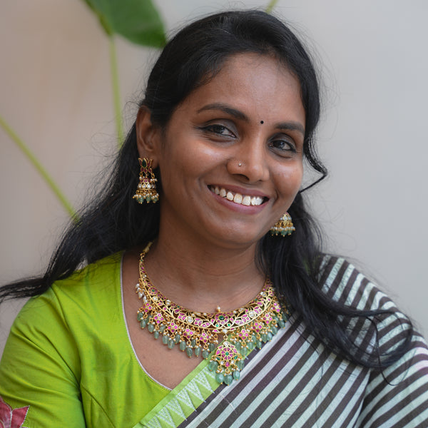 2 in 1 Kundan Neckset 111964