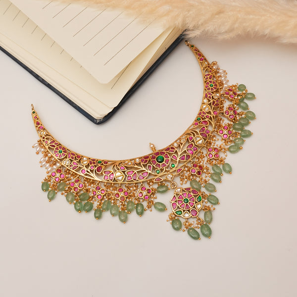2 in 1 Kundan Neckset 111964