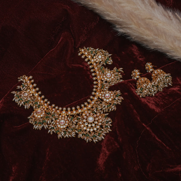 Moissanite Neck Set 111802