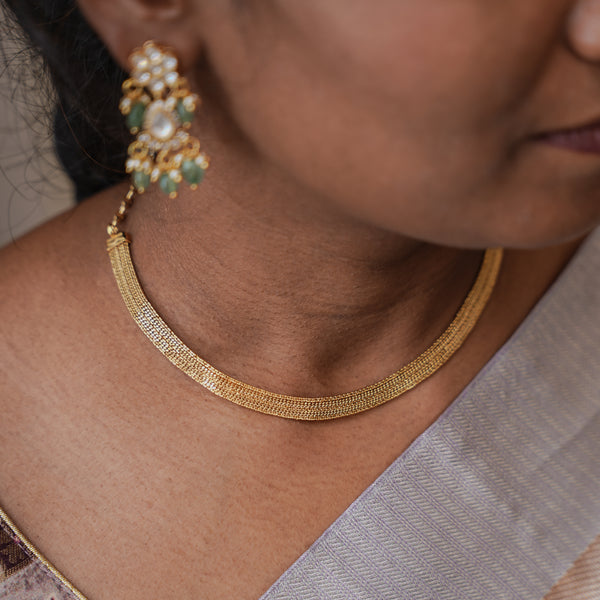 Nanu Patti Neck Set 109601