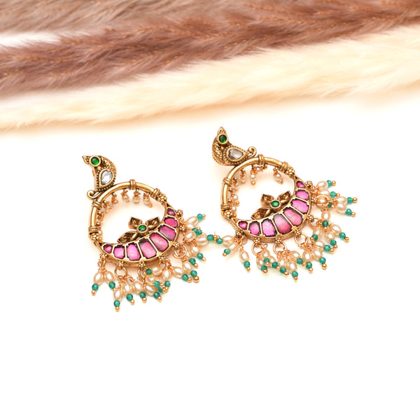 Kundan Earrings 112038