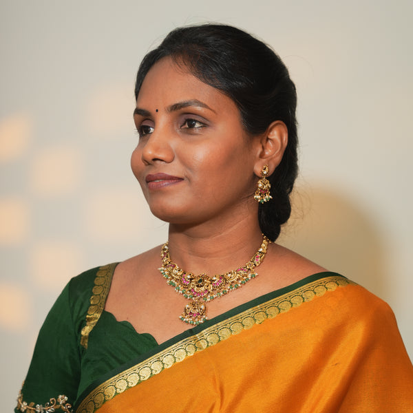 Kundan  Neck Set  112303