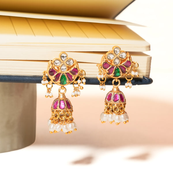 Kundan Earrings 112048