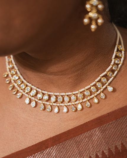 Kundan Neck Set 105975