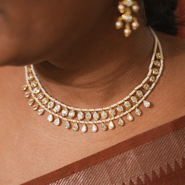 Kundan Neck Set 105975