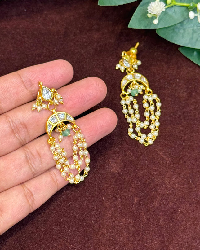 Kundan Earrings 107173
