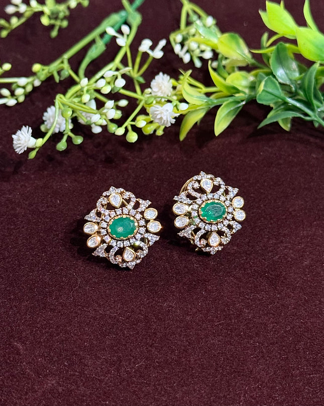 92.5 Silver Earrings 107307