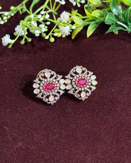 92.5 Silver Earrings 107307