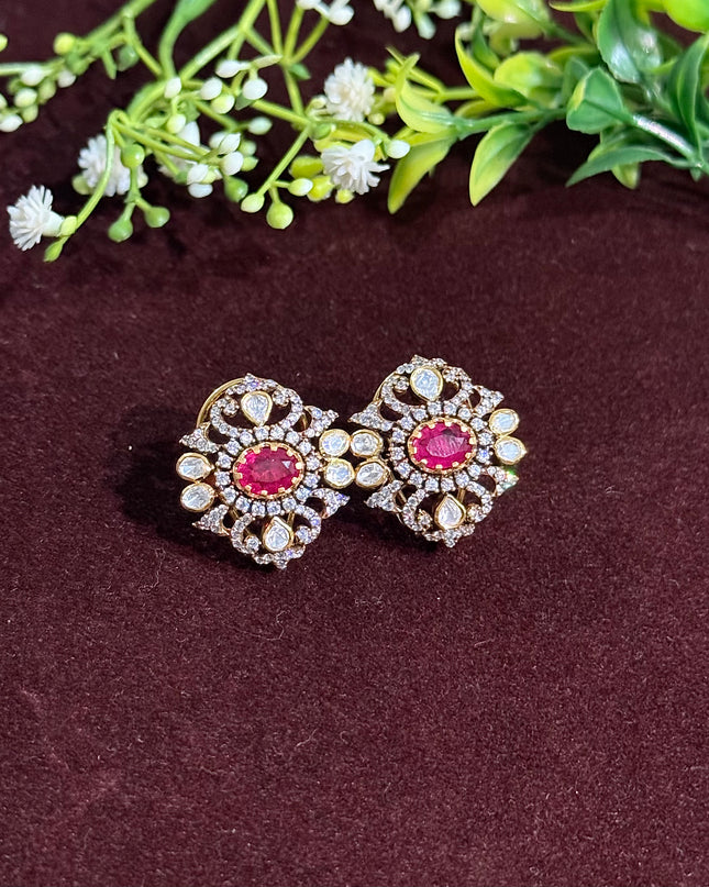 92.5 Silver Earrings 107307