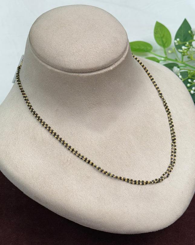 92.5 Silver Black Beads 108074
