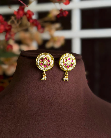 Kundan Earrings 110158