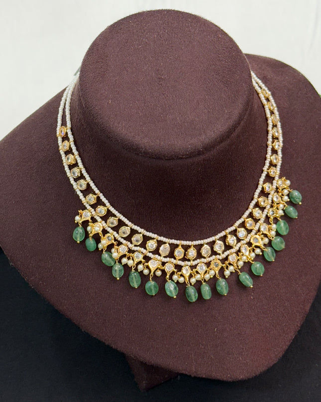 Kundan Neck Set 105975