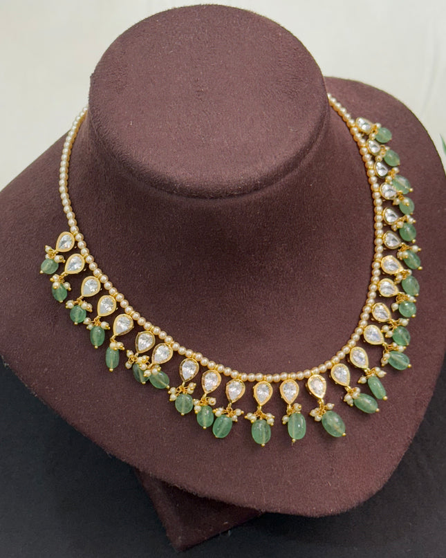 Kundan Neck Set 107197