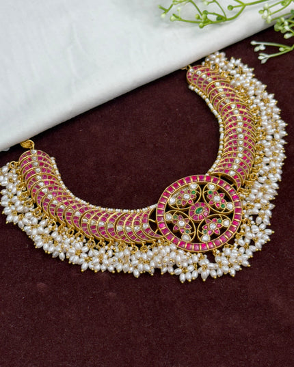 Kundan Neck Set 108543