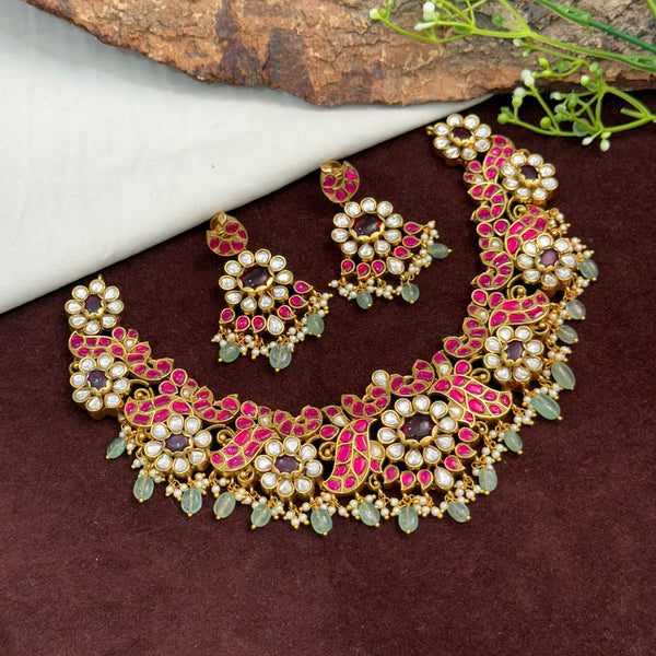 Kundan Neck Set 108593