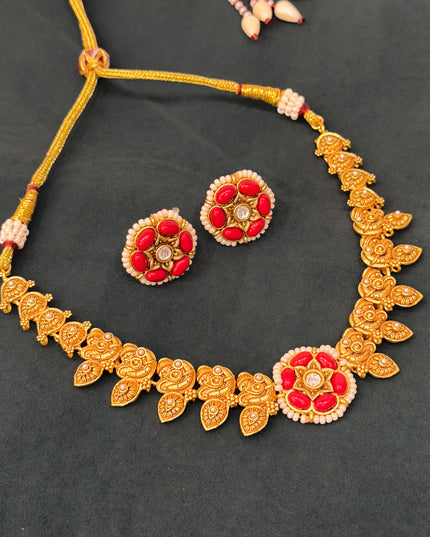 Kundan Neck Set 110003