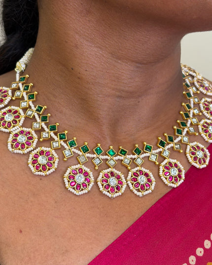 Kundan Neck Set 110670