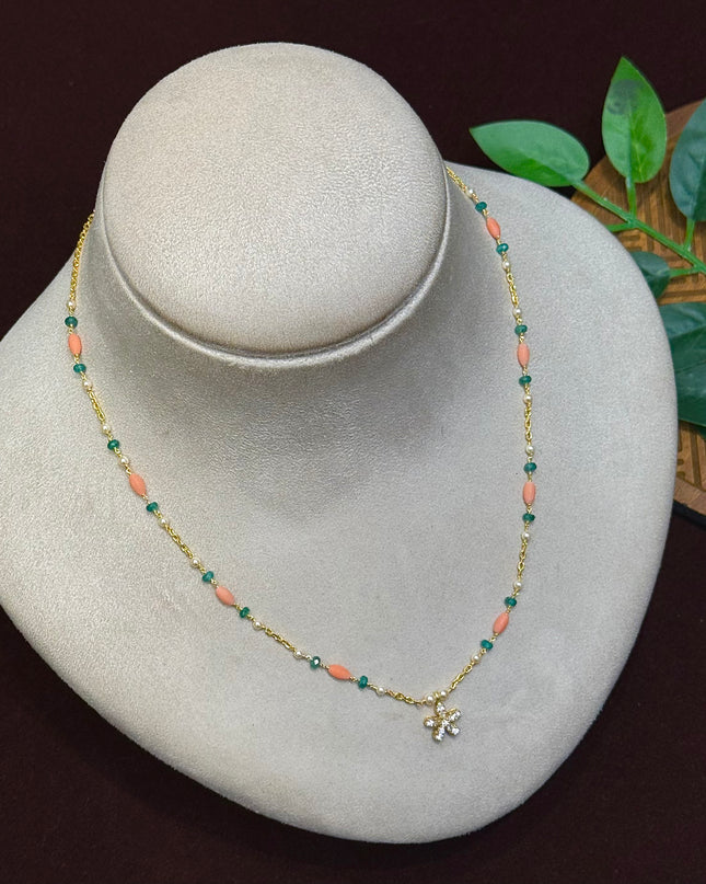 92.5 Silver Beads Mala 106268