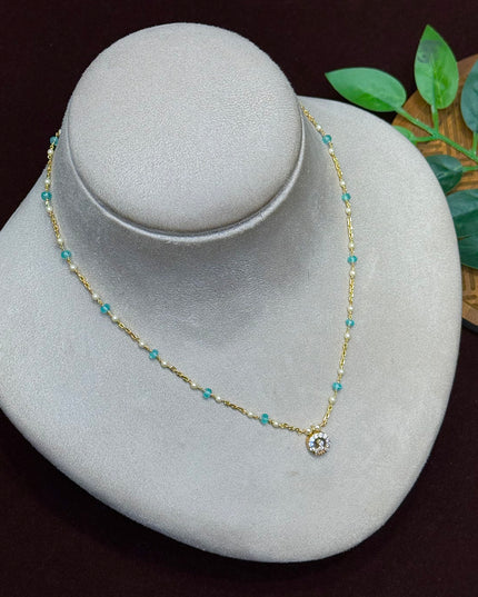 92.5 Silver Beads Mala 106268