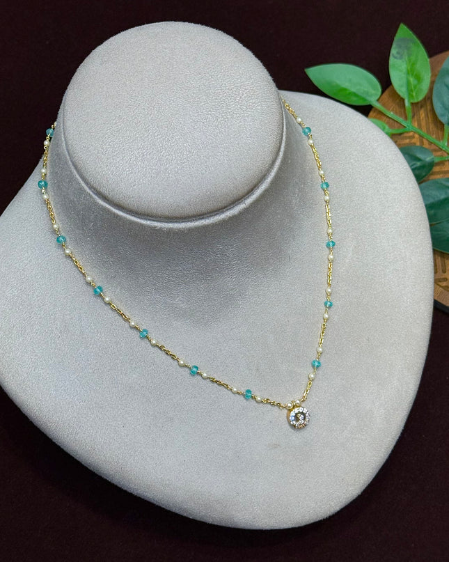 92.5 Silver Beads Mala 106268