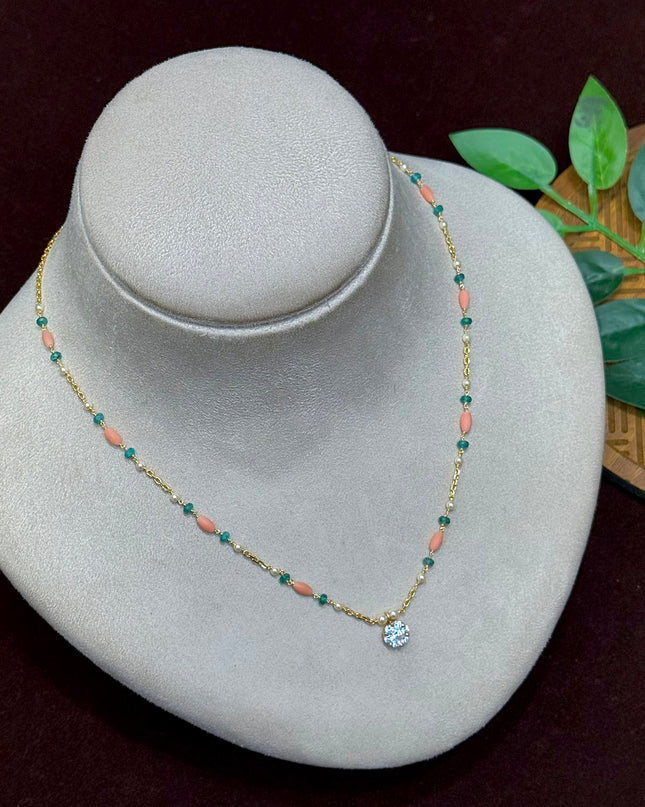 92.5 Silver Beads Mala 106268
