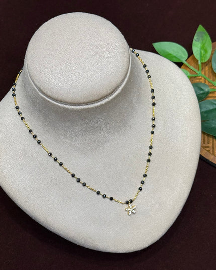92.5 Silver Black Beads 106268