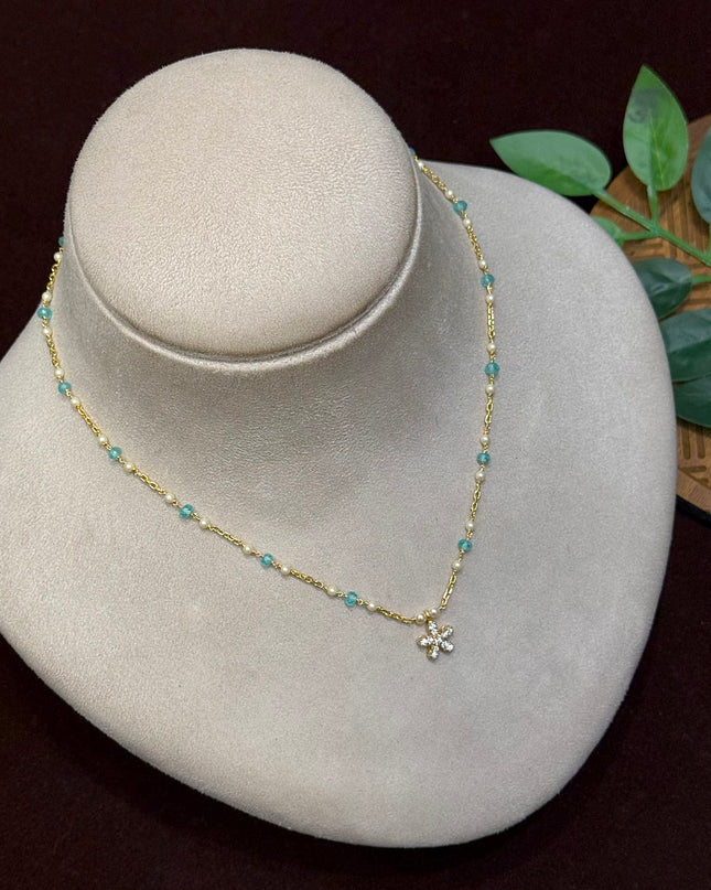92.5 Silver Beads Mala 106268