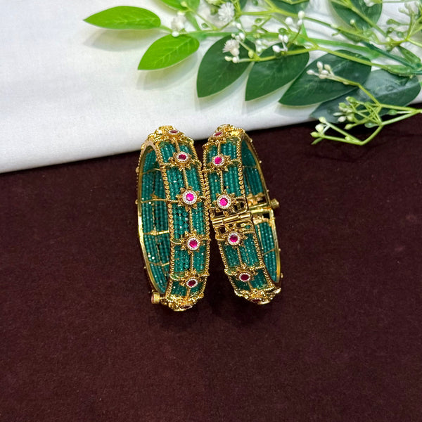 Kundan Bangles 107153