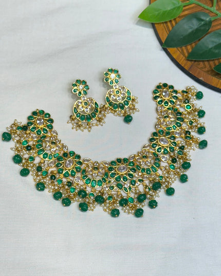 Kundan Neck Set 100249