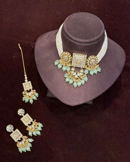Pearls Neck Set 100467