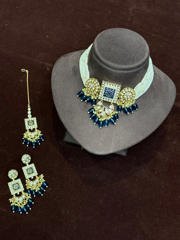 Pearls Neck Set 100467