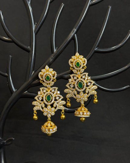 92.5 Silver Earrings 103209