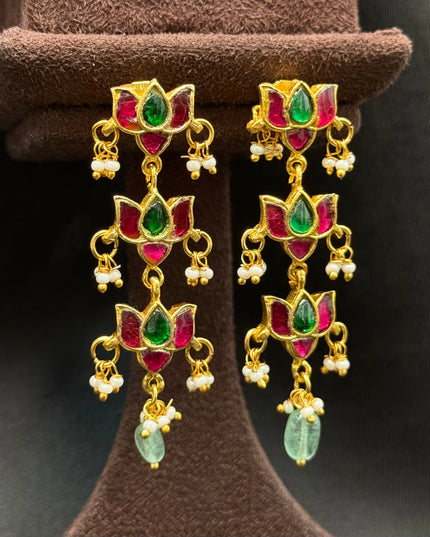 Kundan Earrings 104372