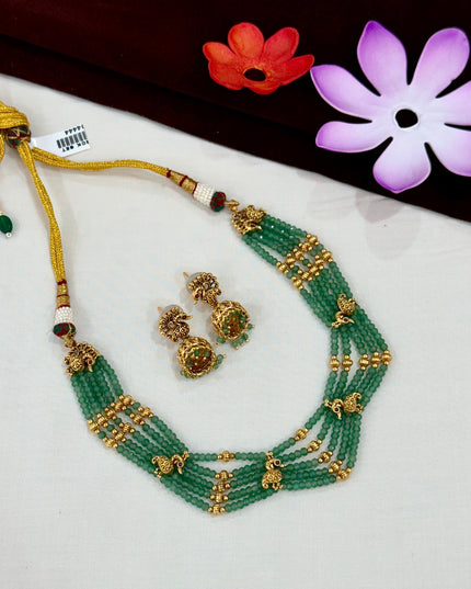 Beads Neck Set 104444