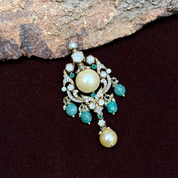 92.5 Silver Pendant Set 104856