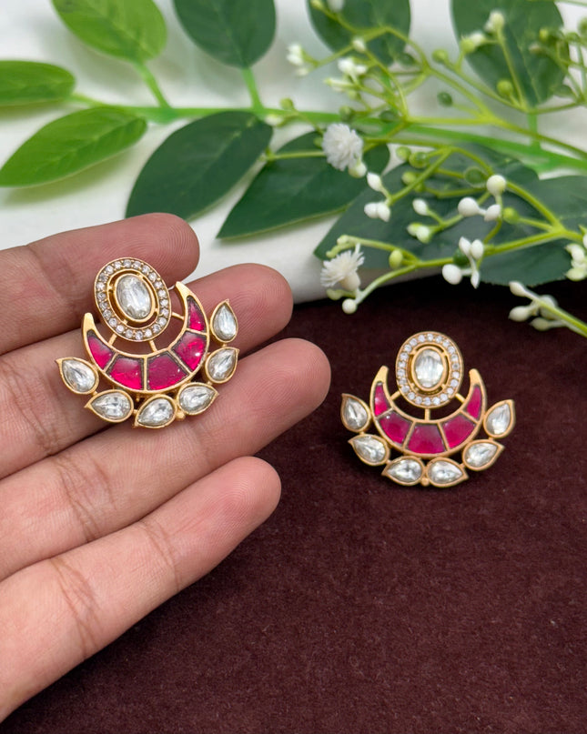 Kundan Earrings 105055