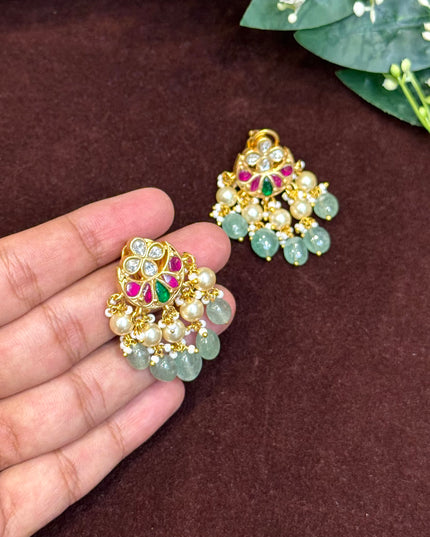 Kundan Earrings 105492