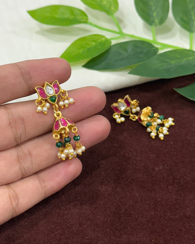Kundan Earrings 105492