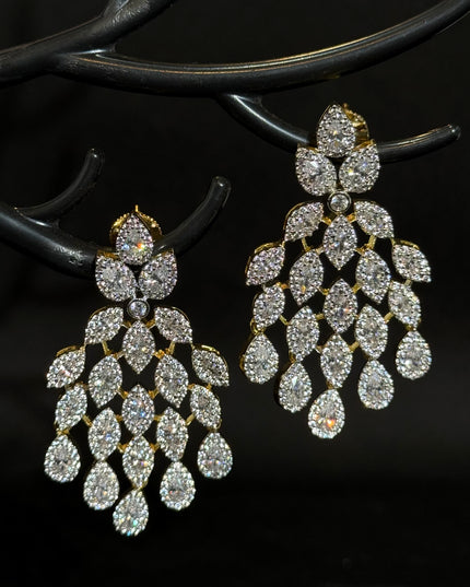CZ Earrings 105693