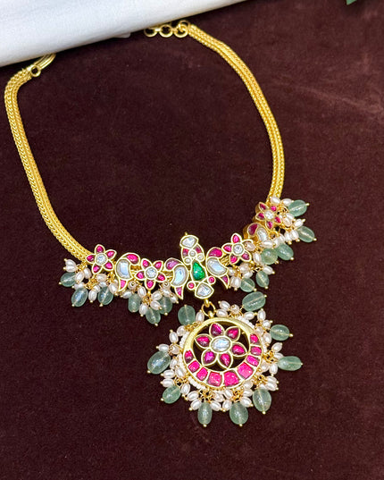 Kundan Neck Set 105767