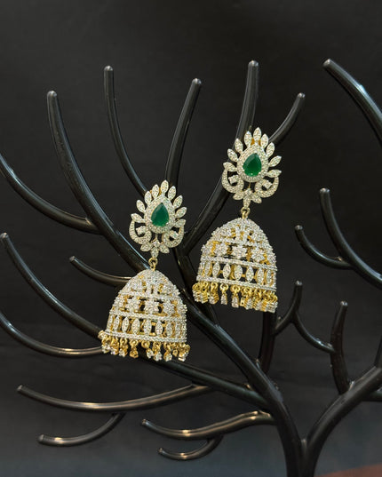 CZ Earrings 105793