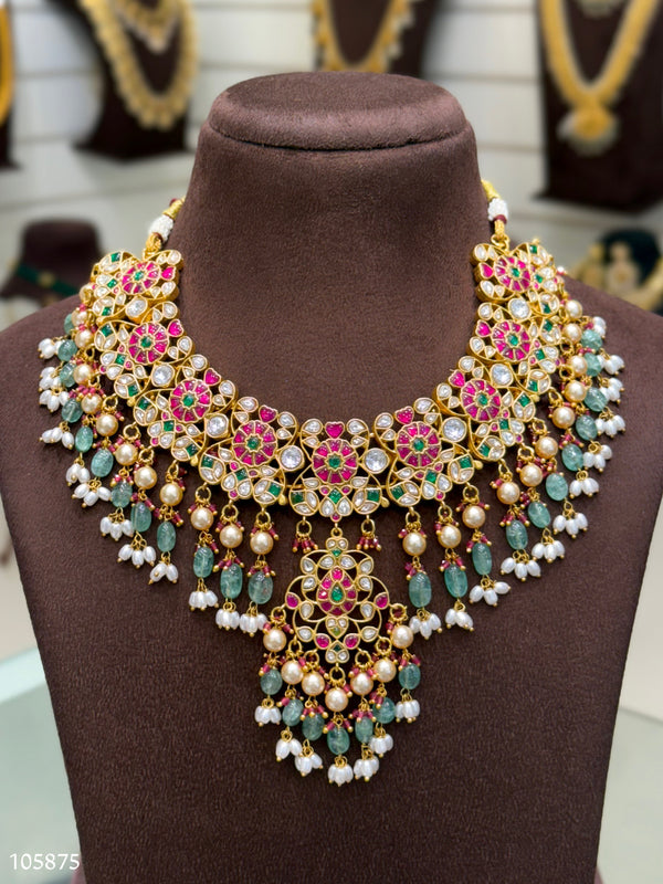 Kundan Neck Set 105875