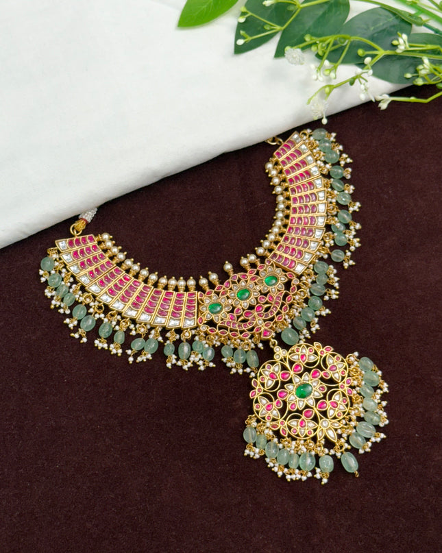 Kundan Neck Set 105877