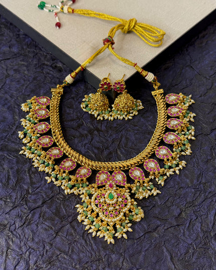 Kundan Neck Set 105919