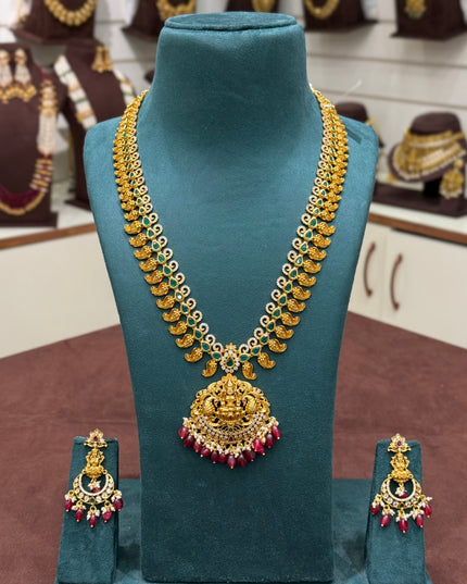 Kundan Antique Neck Set 106133
