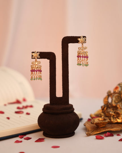 Polki Ear Rings  106238